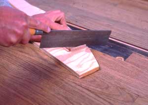 Replacing Oak Floor Sections