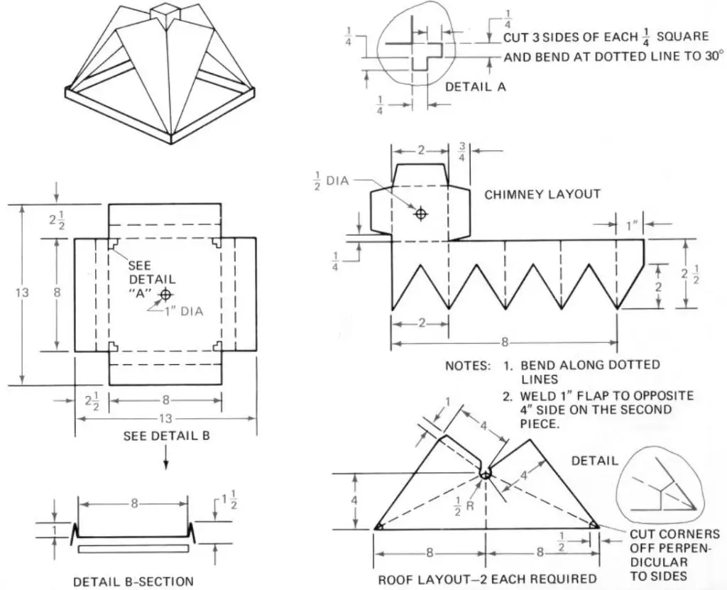 bird feeder metal plans