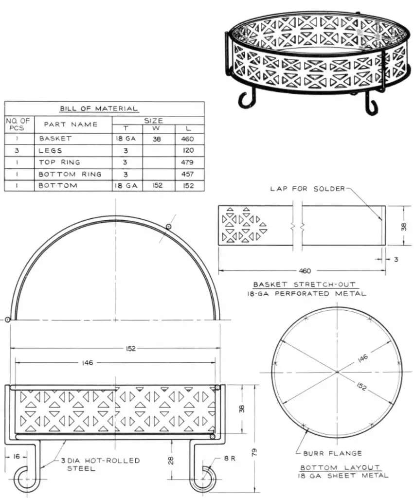 Caddy Tray Metal Project