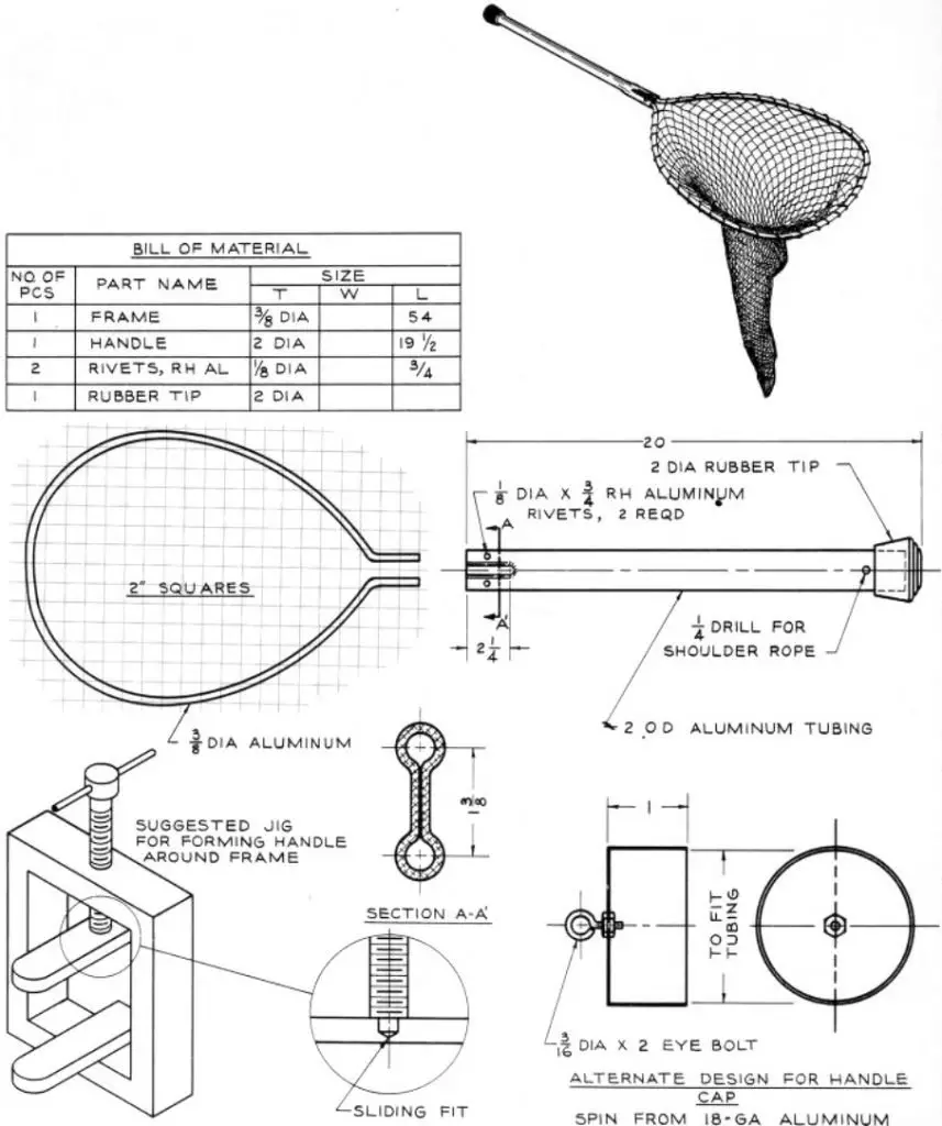 Fishing Net Metal Shop Plans