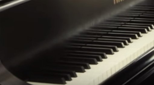 Polished Ivory Piano Keys