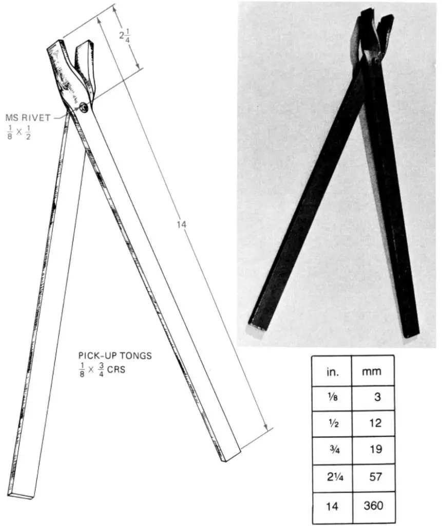 Pickup Tongs Metal Shop Project